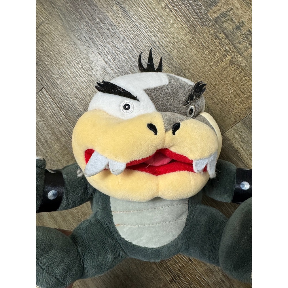 Nintendo Morton Koopa Jr Plush Super Mario Koopaling San-ei SE601-174 Grey 8"
